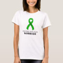Search for traumatic brain injury tshirts Green