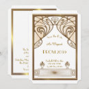 Search for senior prom invitations Gold