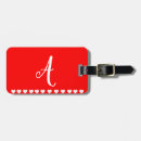 Search for alphabet luggage tags Initial