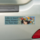 Search for flower bumper stickers Boho