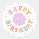 Search for happy birthday labels Pastel