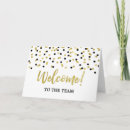 Search for employee welcome cards Workplace