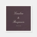 Search for plum napkins Elegant