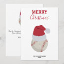 Search for baseball christmas cards Xmas