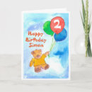 Search for 2 year old boy birthday cards Happy 2nd birthday