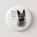 Search for german shepherd dog buttons Gsd