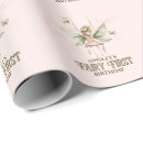 Search for fairy wrapping paper Fairy first birthday