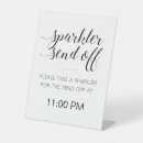 Search for sparkler send off wedding signs Elegant