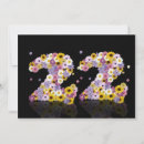 Search for 22nd birthday invitations Feminine