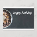 Search for chocolate postcards happy birthday