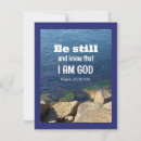 Search for be still and know that i am god verse cards Bible