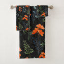 Search for orange and black bath towels Stylish