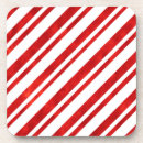 Search for candy cane regular cork coasters white
