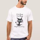 Search for im fine tshirts cat