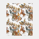 Search for cowboy blankets Cartoon