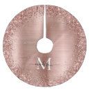 Search for elegant tree skirts Rose gold