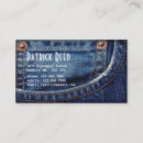 Search for denim business cards Pocket