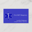 Search for ambulance business cards Star of life