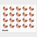 Search for metallic copper stickers Foil