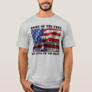 Search for because of the brave tshirts united states