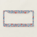 Search for usa license plate frames Floral