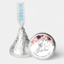 Search for 80th birthday candy favors Floral