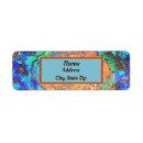 Search for neon return address labels Vibrant