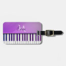 Search for piano luggage tags Cute