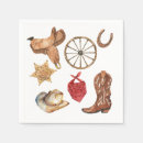 Search for western napkins Wild west birthday