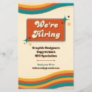 Search for hiring flyers Business