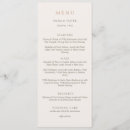 Search for handwritten wedding menus Minimalist