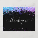Search for glitter business thank you cards Elegant