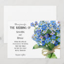 Search for forget me not wedding invitations Simple