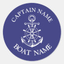 Search for nautical stickers Captain