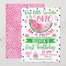 Search for one in a melon birthday Girls first birthday