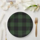 Search for buffalo plaid paper plates Black