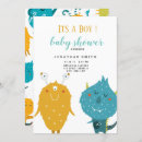 Search for monster baby shower invitations Little