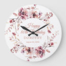 Search for floral clocks Elegant
