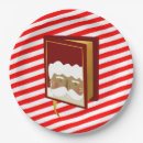 Search for vintage santa claus plates Red