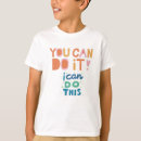 Search for positive message kids tshirts Colorful