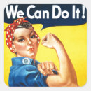 Search for rosie the riveter stickers Propaganda