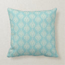 Search for turquoise and cream pillows Modern