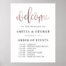 Search for rose gold wedding programs Script