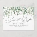 Search for eucalyptus save the dates Floral