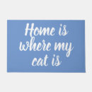 Search for cat doormats Blue