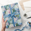 Search for blue hydrangea wrapping paper Elegant