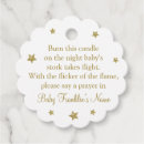 Search for candle favor tags Baby shower
