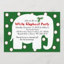 Search for white elephant party invitations Exchange