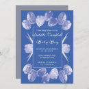Search for tulip baby shower invitations Blue