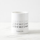 Search for librarian mugs Bookish